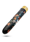 The Collection Bountiful Slimline Vibrator - Black/Multicolor