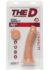 The D Slim D Ultraskyn Dildo - Flesh/Vanilla - 6in