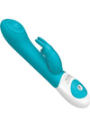 Rabbit Company The Thumper Rabbit Rechargeable Silicone Vibrator - Blue