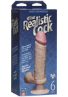 The Realistic Cock Vibrating Dildo - Vanilla - 6in