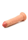 Thinz Uncut Dildo with Balls - Vanilla - 7in