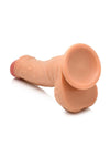 Thinz Dildo with Foreskin - Vanilla - 7in