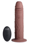 Thump It 7x Remote Control Vibrating and Thumping Silicone Rechargeable Dildo