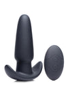 Thump-It Rechargeable Silicone Thumping Anal Plug with Remote Control