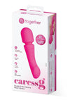 Together Caress-G Double Ended Silicone Rechargeable Wand - Pink