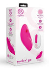 Together Toys Suck N' Go Rechargeable Silicone Clitoral Stimulator with Remote