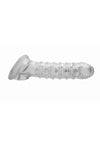 Tom Of Finland Textured Girth Enhancer - Clear