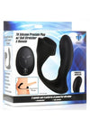 Trinity Men 7x Silicone Prostate Plug with Ball Stretcher and Remote Control