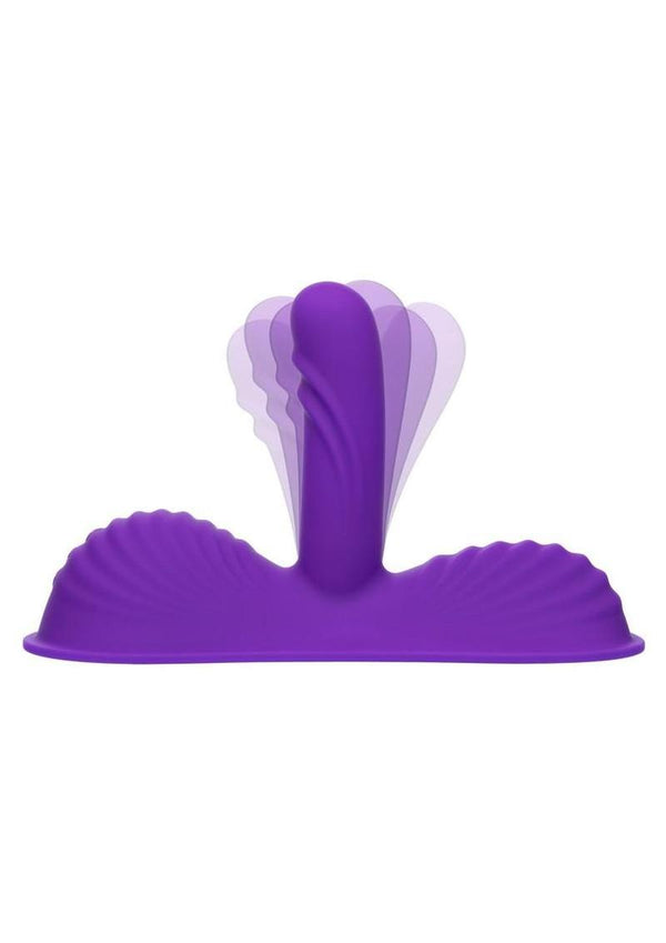 Triple Rider Rechargeable Silicone Remote Control Gyrating Rumbler