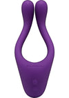 Tryst Rechargeable Multi Erogenous Zone Silicone Massager Waterproof - Purple