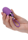 Turbo Buzz Rechargeable Bullet with Removable Silicone Sleeve - Purple
