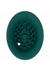 Twitch 3 Silicone Rechargeable Suction and Tongue Vibrator - Forest - Green