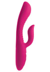 Ultimate Rabbits No 2 Fuschia Vibrator Multi Speed Waterproof Rechargeable