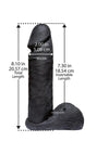 Vac-U-Lock Codeblack Ultraskyn Dildo