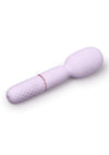 Vibefantasy Diamond Tease Wand Silicone Rechargeable with Stimulator