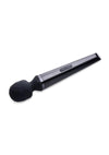 Wand Essentials Diamond Head Rechargeable Silicone Wand Massager - Black