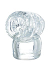 Wand Essentials Vibra Cup U-Tip Stimulator Attachment - Clear