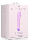 Wellness G Curve Rechargeable Silicone G-Spot Vibrator