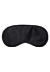 WhipSmart Quickie Cuffs with Eye Mask - Black - Large/Medium