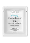 Wicked Simply Timeless Silicone Personal Lubricant Packette