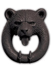 Wild Things Animal Rings Bear Rider Rechargeable Silicone Vibrating Cock Ring - Gray/Grey
