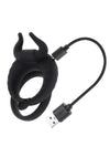 Zero Tolerance Raging Bull Rechargeable Silicone Dual Cock Ring