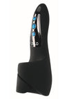 ZOLO Edgemaster Silicone Rechargeable Vibrating Masturbator - Black