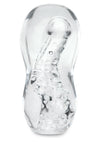 ZOLO Gripz Wavy Stroker Masturbator - Clear