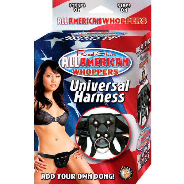 All American Whoppers Universal Harness Black - Love on This