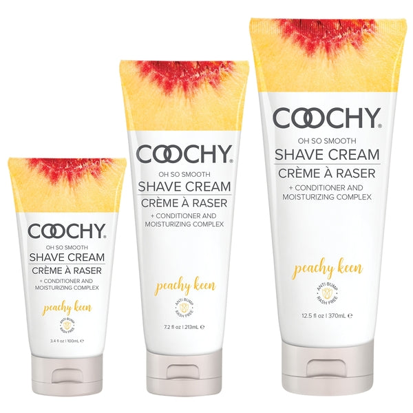 COOCHY Oh So Smooth Shave Cream: Peachy Keen - Love on This