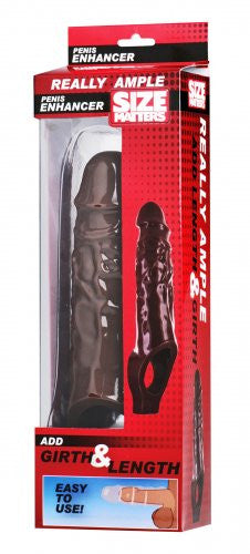Size Matters: Really Ample Penis Sheath- Brown - Love on This