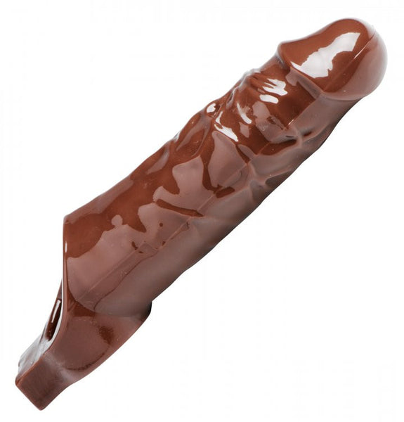 Size Matters: Really Ample Penis Sheath- Brown - Love on This