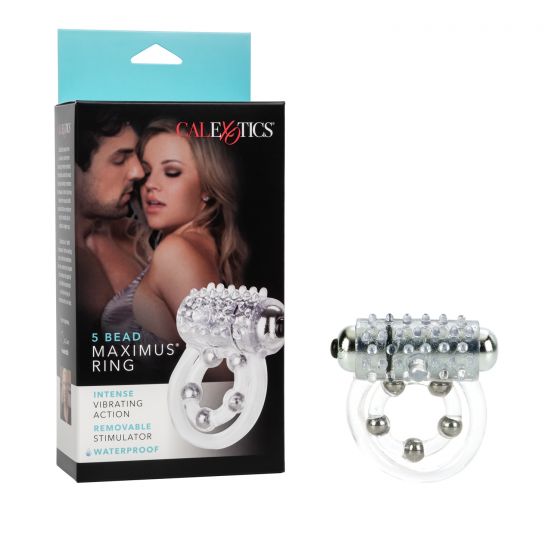 Waterproof Maximus® Enhancement Ring- 10 Stroker Beads - Love on This